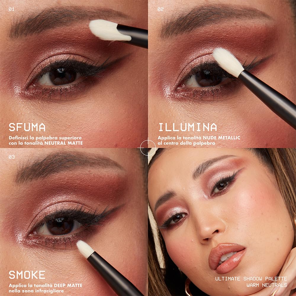 NYX PROFESSIONAL MAKEUP palette held in hand showing compact size for travel convenience benefit