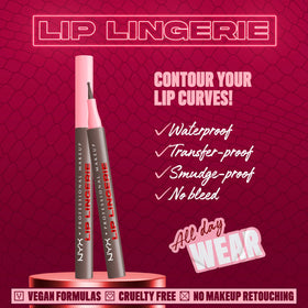 NYX PROFESSIONAL MAKEUP Wild Side ballpoint felt tip close-up for precise application benefit
