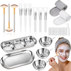 Nyxuso front packaging showing full 32-piece kit for professional convenience