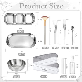 Nyxuso stainless mixing bowls close-up showing mirror finish for easy cleaning