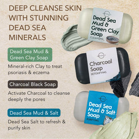O NATURALS coffee soap close detail showing exfoliating grounds for smoother skin