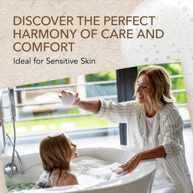 O NATURALS creamy lather in hand demonstrating rich foam for effective, gentle cleansing