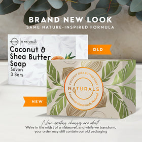 O NATURALS rich lather on hand demonstrating gentle cleansing and moisturizing benefit