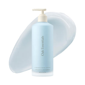 Oak Essentials front bottle showing elegant packaging and calming scent