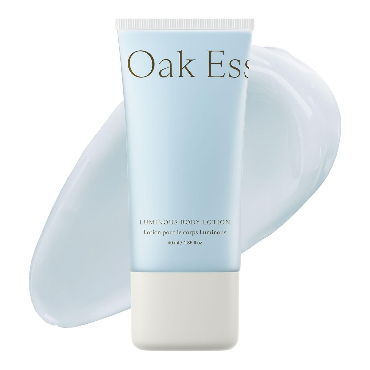 Oak Essentials front tube packaging showing product name and size
