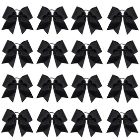 OAOLEER front packaging showing 16 black cheer bows, simplifies team distribution