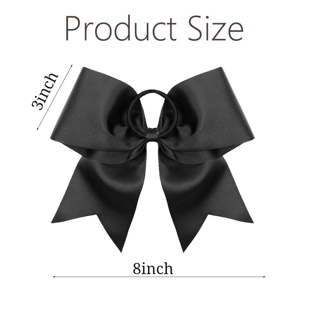 OAOLEER bow beside ruler to show 8-inch size for stage visibility