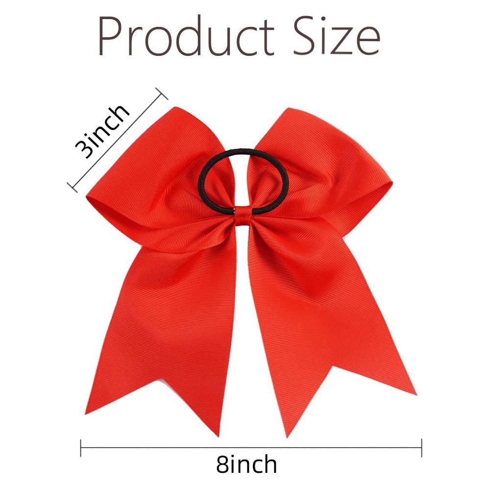 OAOLEER bow beside ruler showing 8-inch size and scale