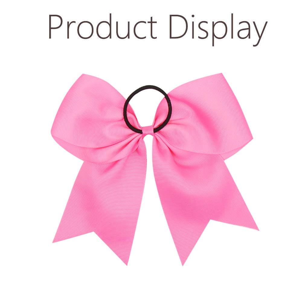 OAOLEER bow worn in ponytail demonstrating comfortable sporty hold