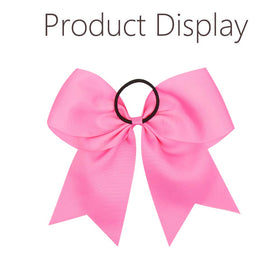 OAOLEER bow worn in ponytail demonstrating comfortable sporty hold