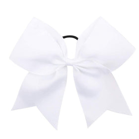 OAOLEER bow in high ponytail on teen showing visible team spirit