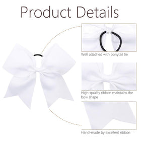 OAOLEER bow worn in ponytail during practice showing stability and visible style