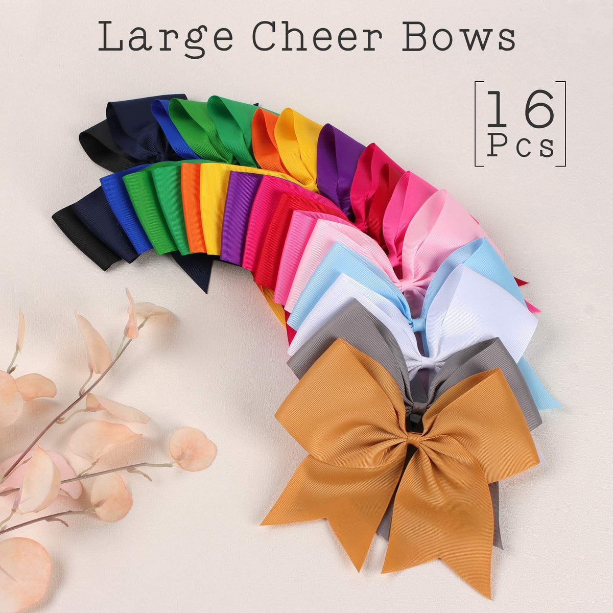 OAOLEER bow held in hand for size comparison showing visible 8-inch scale