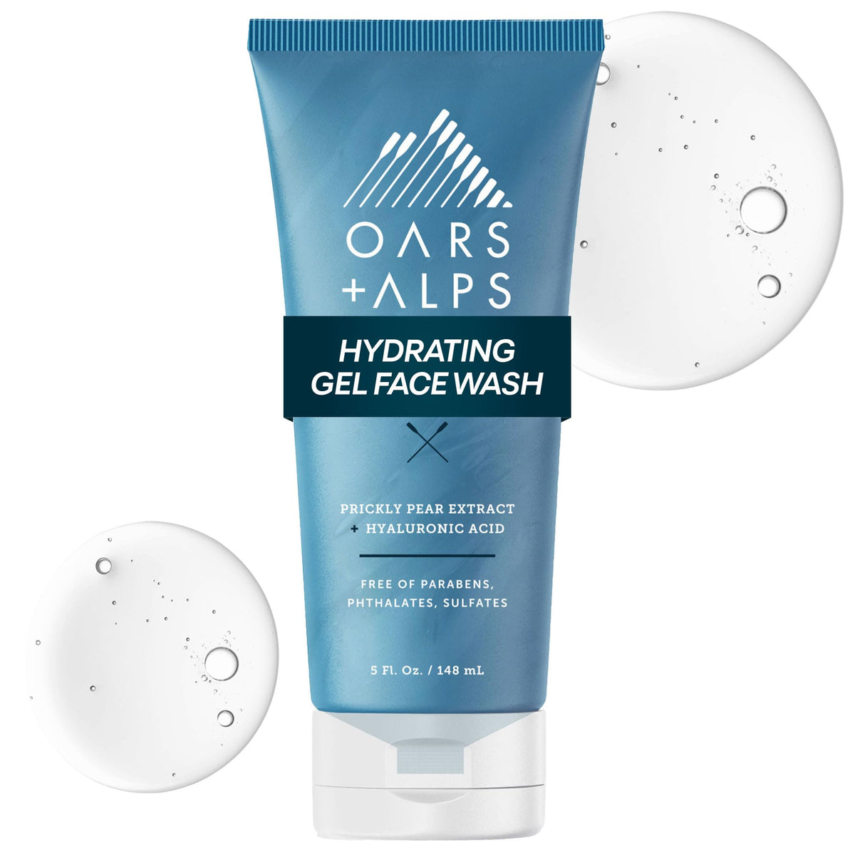 Oars + Alps front tube showing label for quick identification and daily use