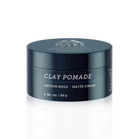 Oars + Alps front jar showing 2oz pomade and matte packaging benefit