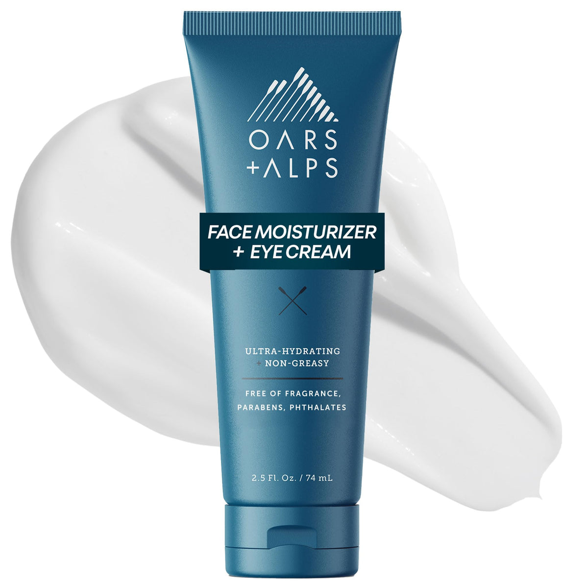 Oars + Alps front packaging showing clean label and travel-ready size, conveying convenience
