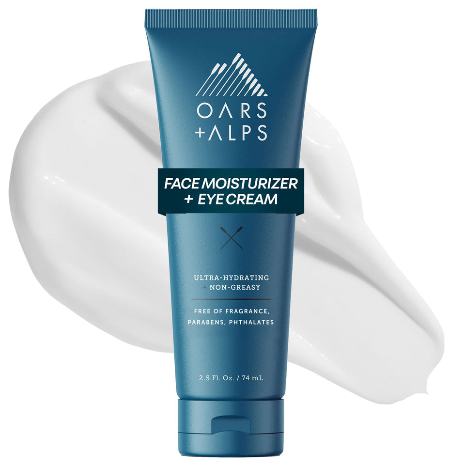 Oars + Alps front packaging showing clean label and travel-ready size, conveying convenience
