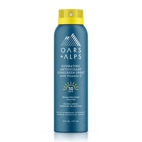 Oars + Alps front packaging showing SPF 30 and benefits