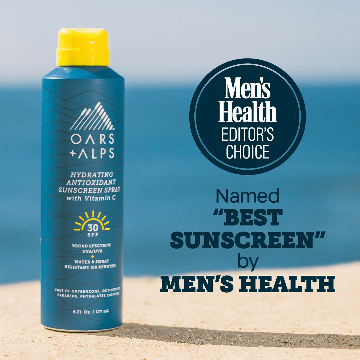 Oars + Alps spray nozzle dispensing fine mist for quick coverage