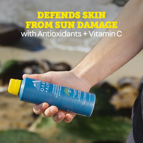 Oars + Alps lightweight texture on skin absorbing without greasiness