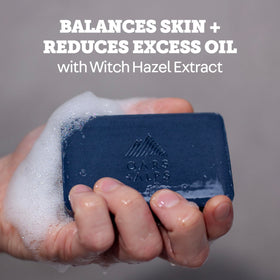 Oars + Alps bar inside travel toiletry kit for TSA-approved convenience