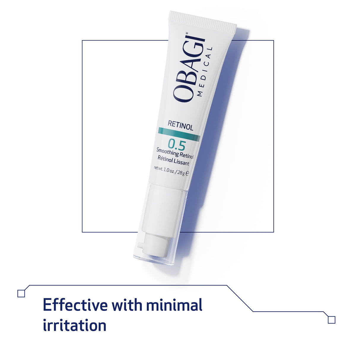 Obagi Medical product displayed in dermatologist office for professional trust
