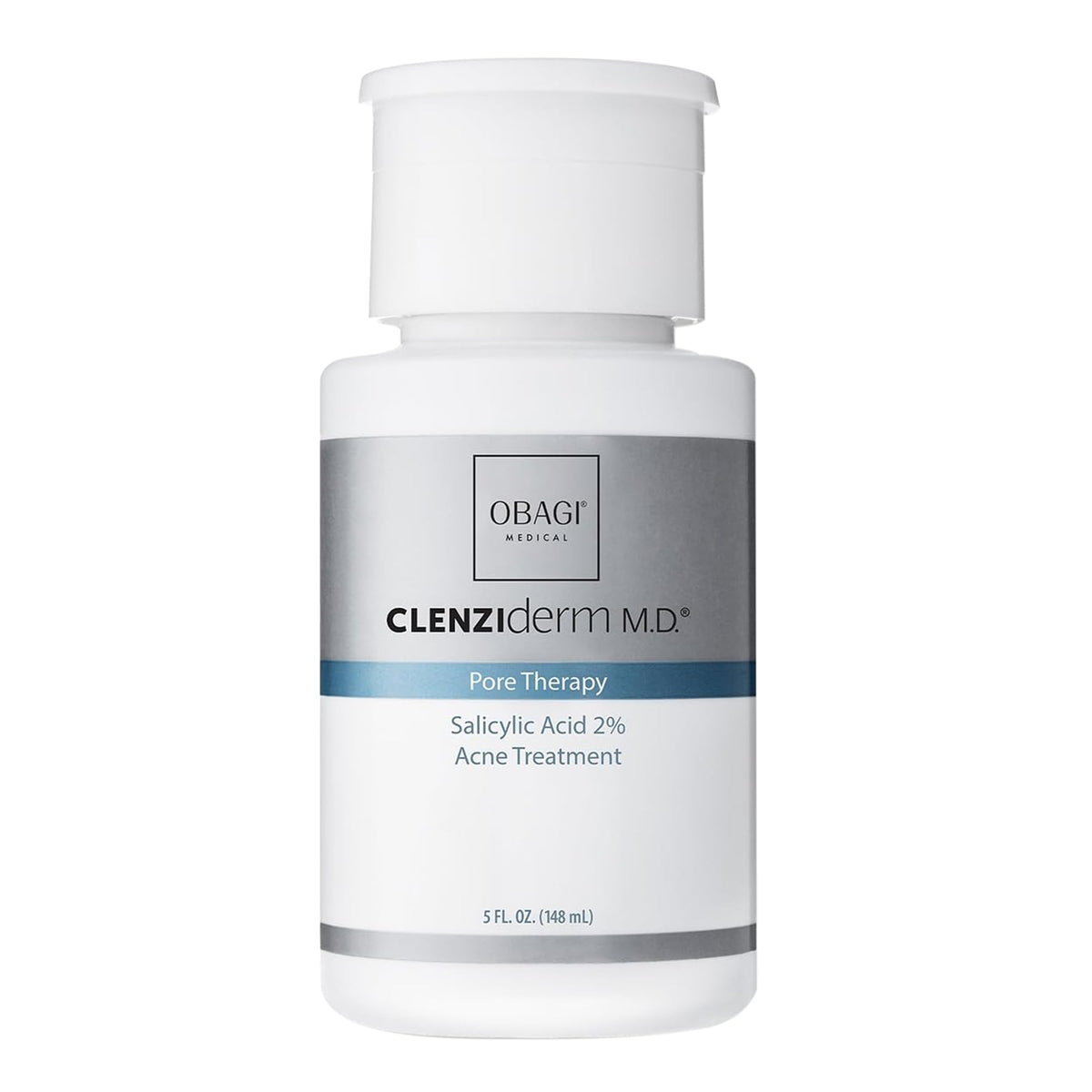 Obagi Medical bottle front packaging showing clean clinical design and product name