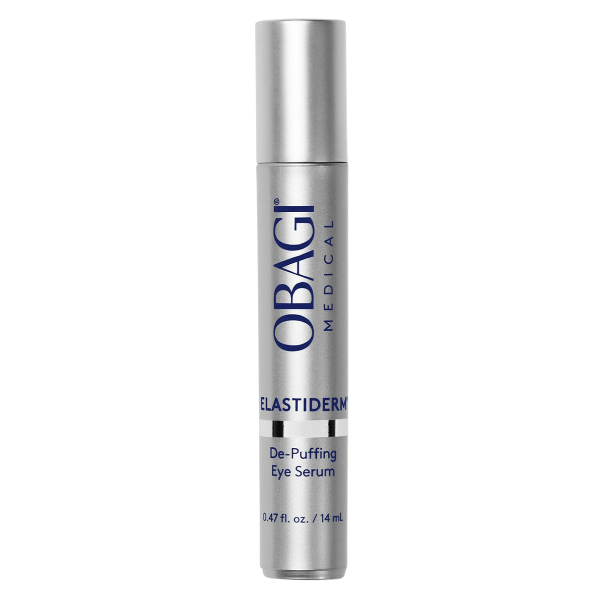 Obagi ELASTIderm front packaging showing product and benefit of refreshed eyes