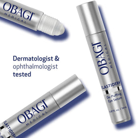 Obagi ELASTIderm with caffeine ingredient visual illustrating energizing benefit