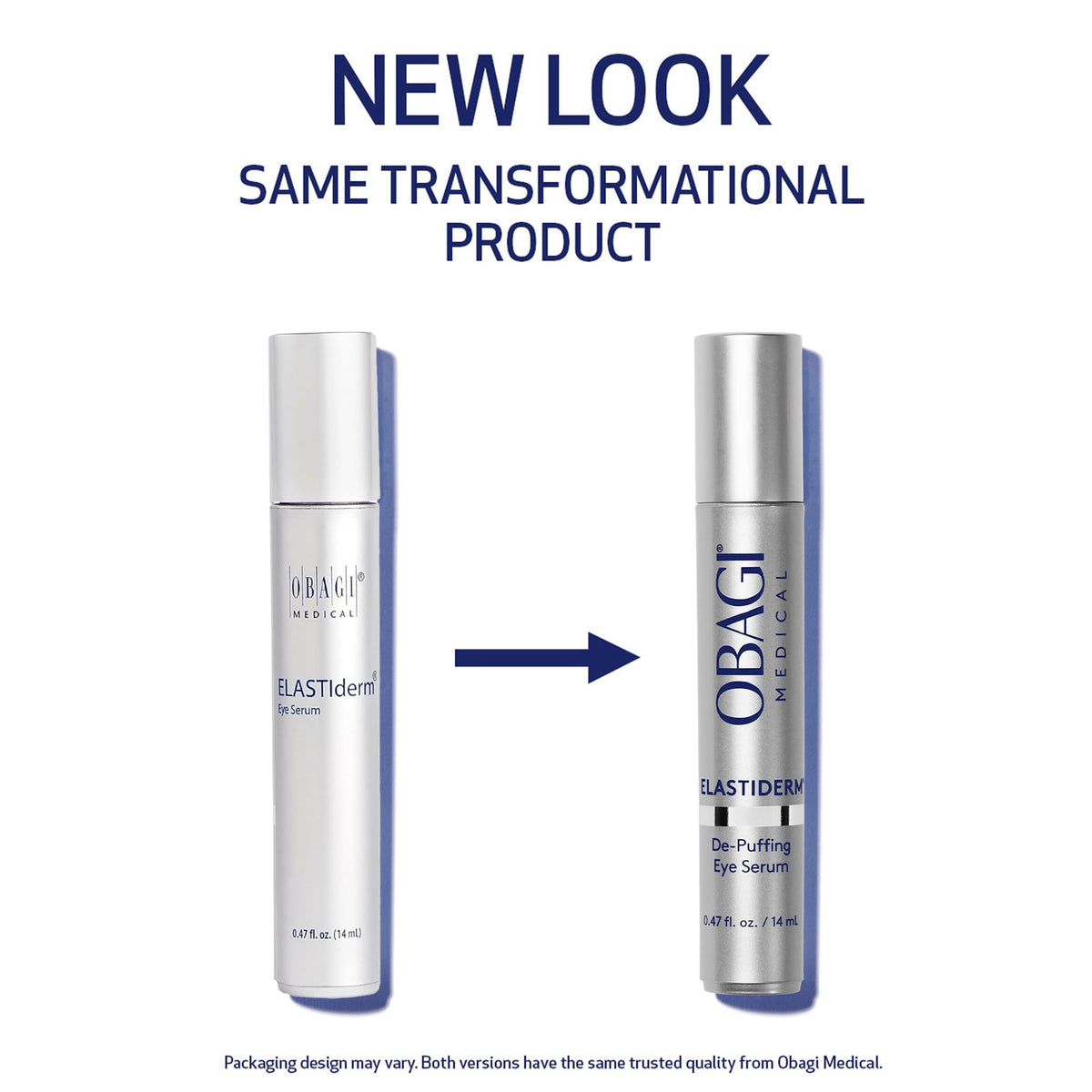 Obagi ELASTIderm metal applicator detail providing cooling, soothing application