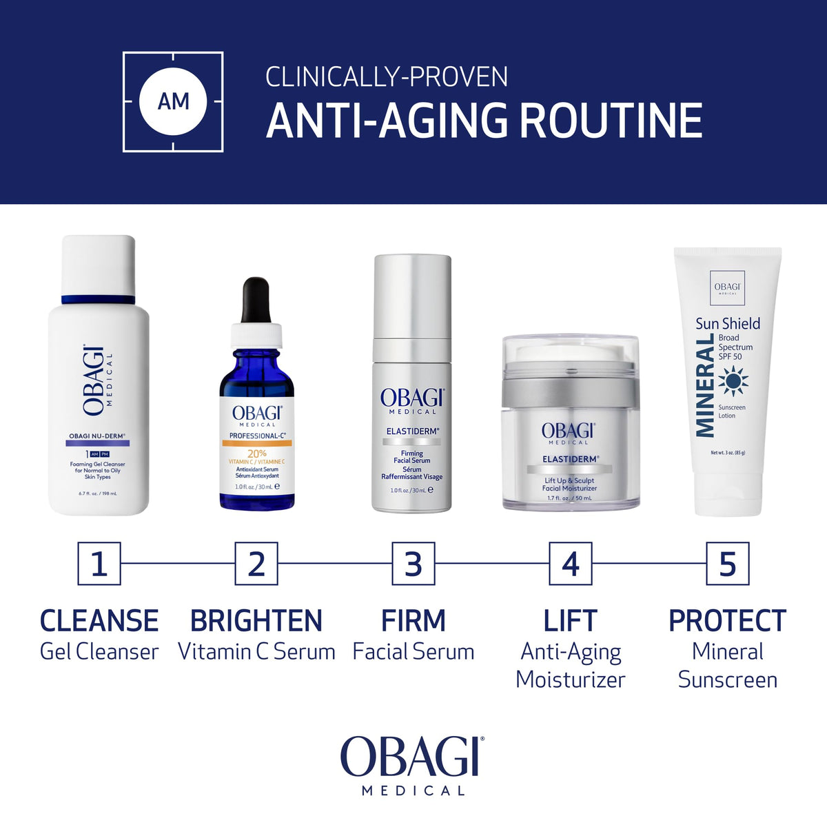 Obagi ELASTIderm applied on hand to demonstrate spreadability and quick absorption