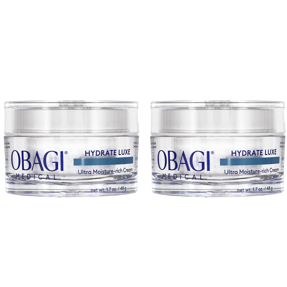 Obagi Medical front packaging showing two jars, conveys clinical trust