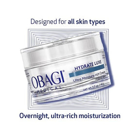 Obagi Medical label close-up showing ingredients and product benefits