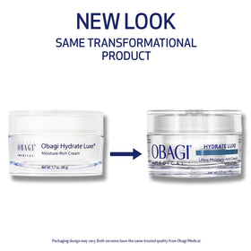 Obagi Medical close-up of cream texture highlighting rich smoothness