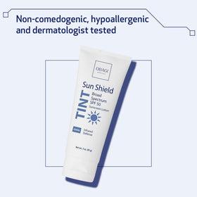 Obagi Medical applied to face before and after demonstrating even skin-tone benefit