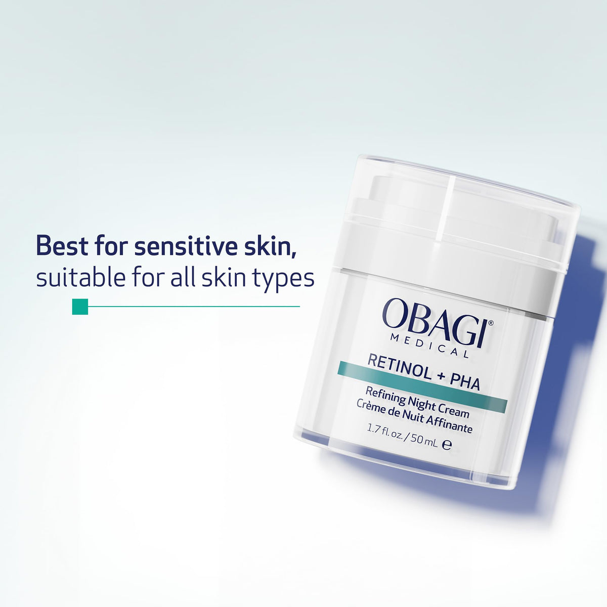 Obagi Medical before and after texture comparison showing refinement