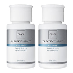 Obagi Medical bottle front packaging showing product and clear labeling benefit