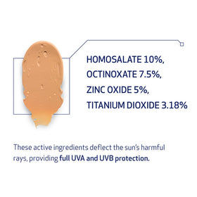 Obagi Medical cream dispensed on hand illustrating blendability and coverage