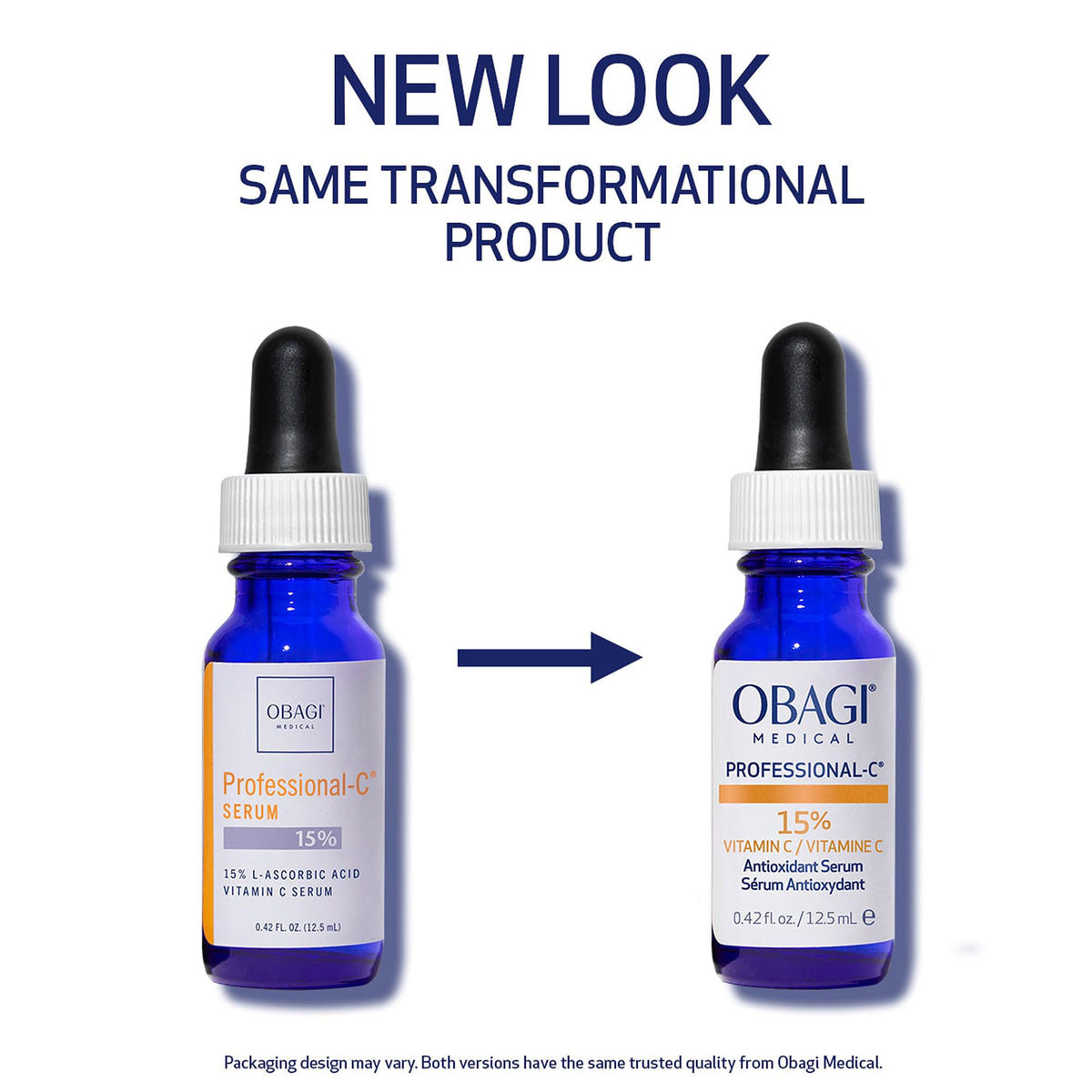 Obagi Medical dropper dispensing serum highlighting precise application