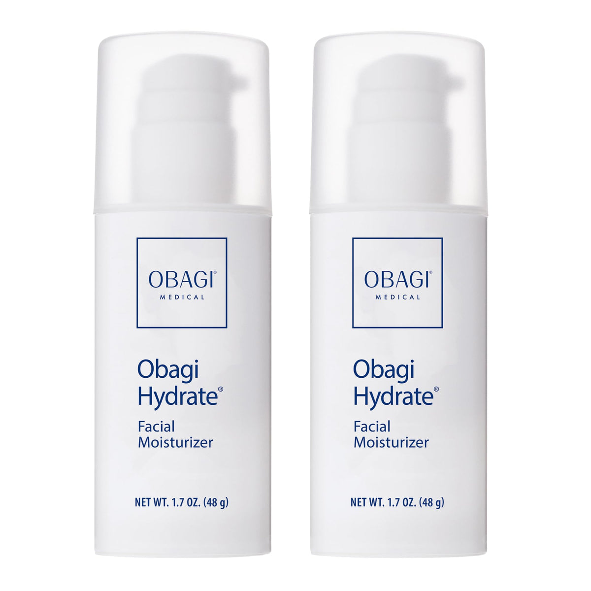 Obagi Medical front packaging showing product and brand trust