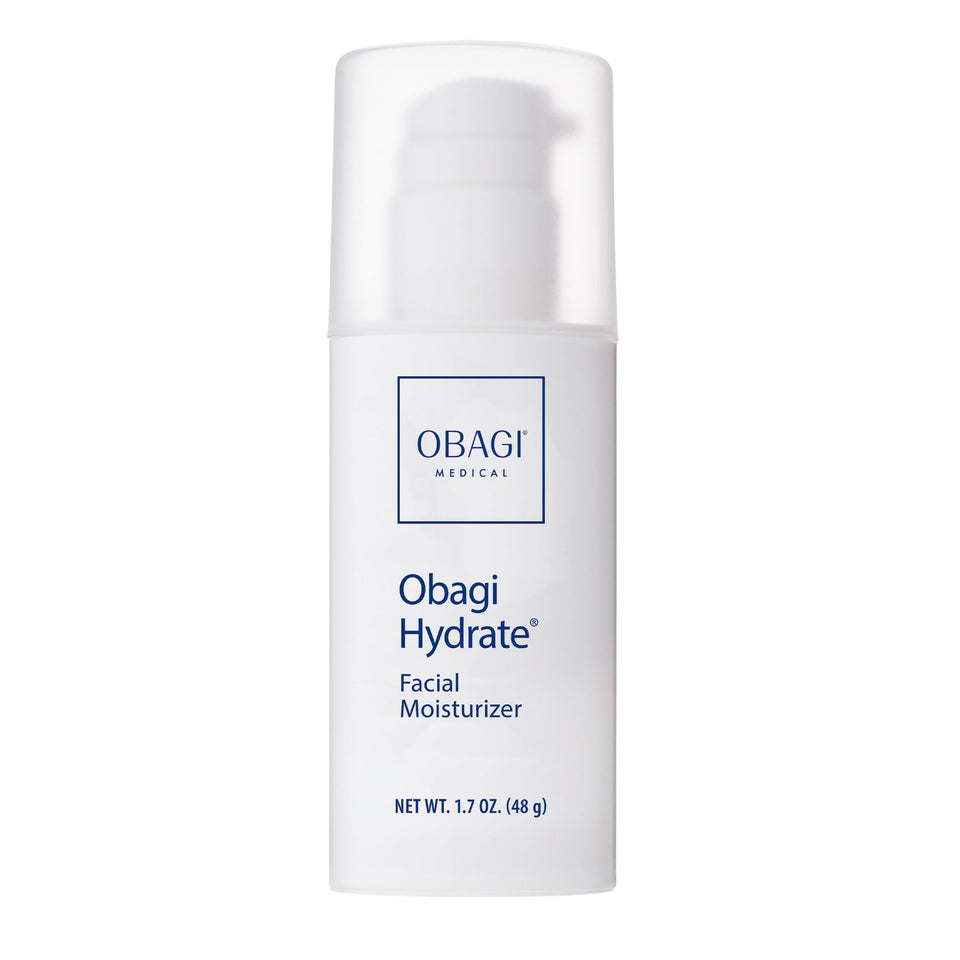 Obagi Medical front packaging showing moisturizer for daily hydration