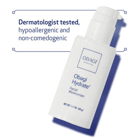 Obagi Medical open jar texture illustrating creamy hydration
