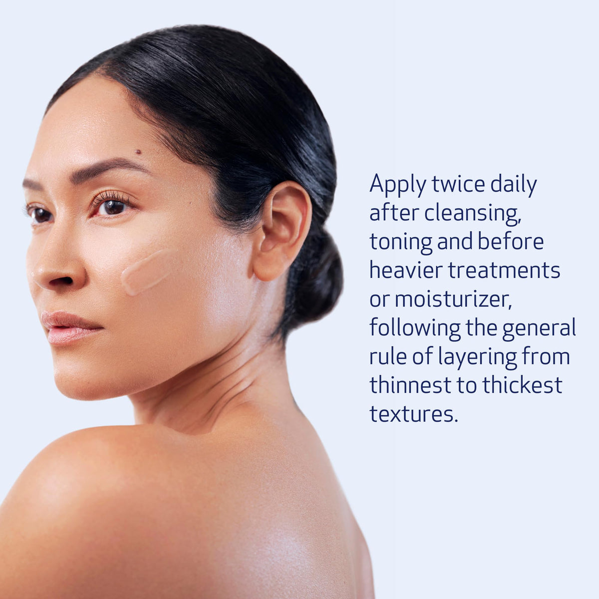 Obagi Medical NU-GEN on bathroom counter in daily routine lifestyle setting