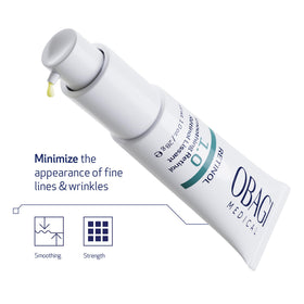 Obagi Medical Obagi360 Retinol 1.0 on bathroom shelf in lifestyle scene for routine inspiration