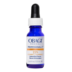 Obagi Medical front packaging showing product and benefit of brighter skin