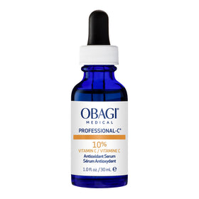 Obagi Medical bottle front view showing brand and clean packaging benefit