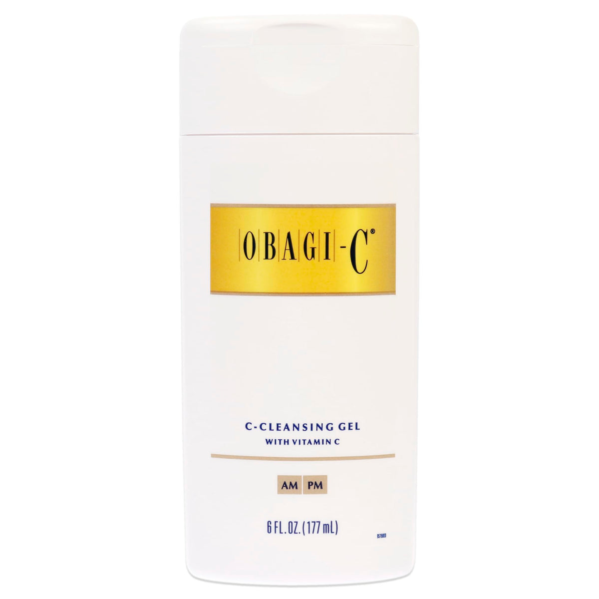 Obagi Medical pump and label close-up highlighting product information and ease of use