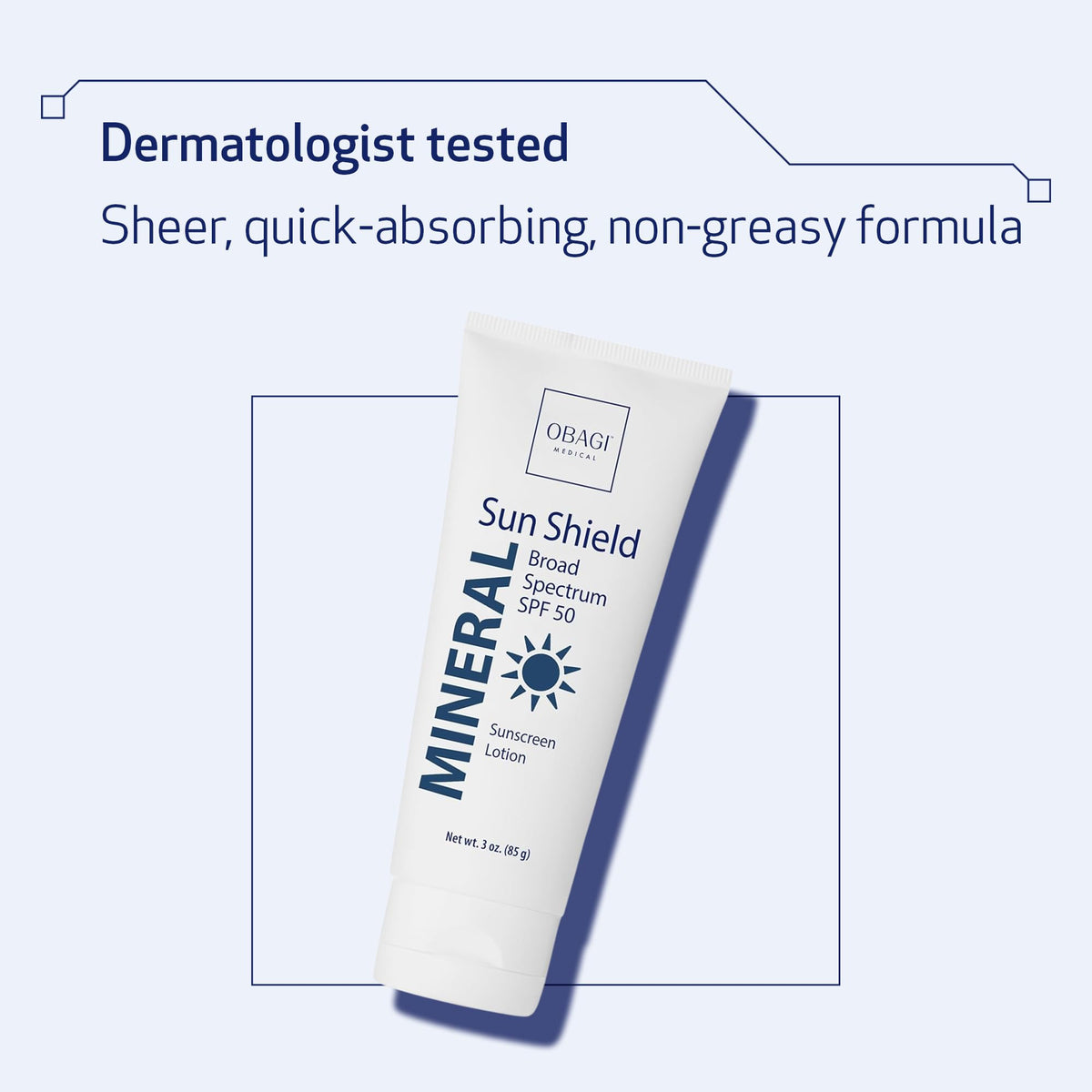 Obagi Medical used under makeup demonstrating smooth layering