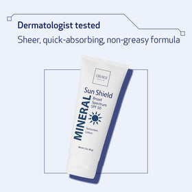 Obagi Medical used under makeup demonstrating smooth layering
