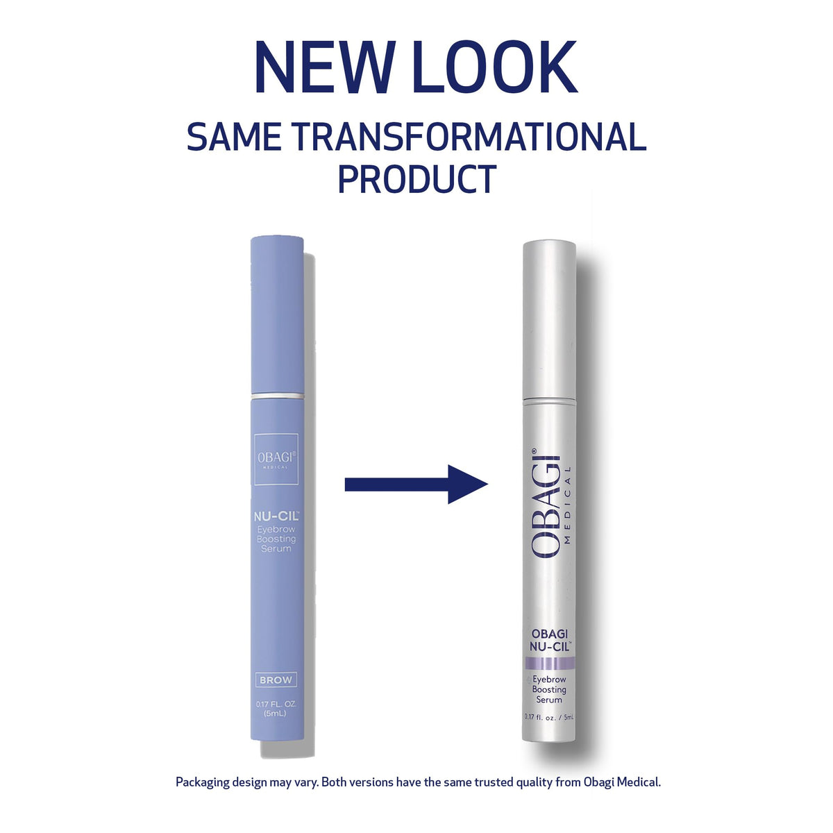 Obagi Nu-Cil applicator tip detail demonstrating precise brow placement benefit